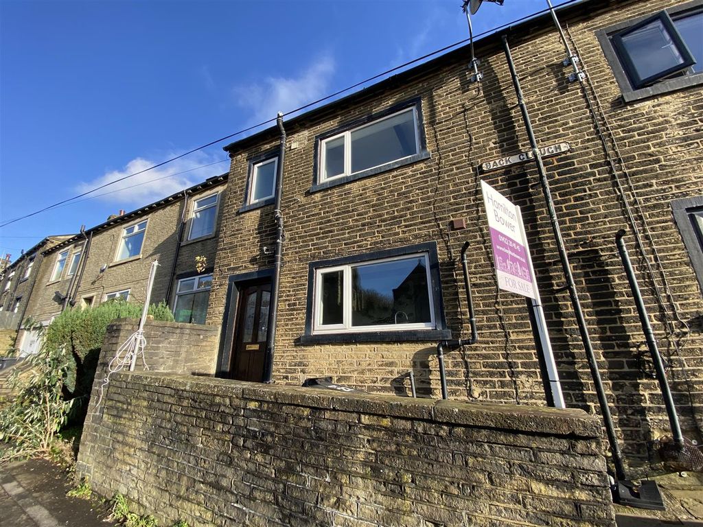2 bed terraced house for sale in Back Clough, Northowram, Halifax HX3