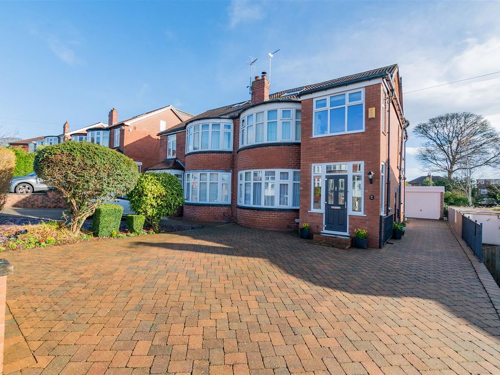 4 bed semidetached house for sale in Kingswood Drive, Moortown, Leeds