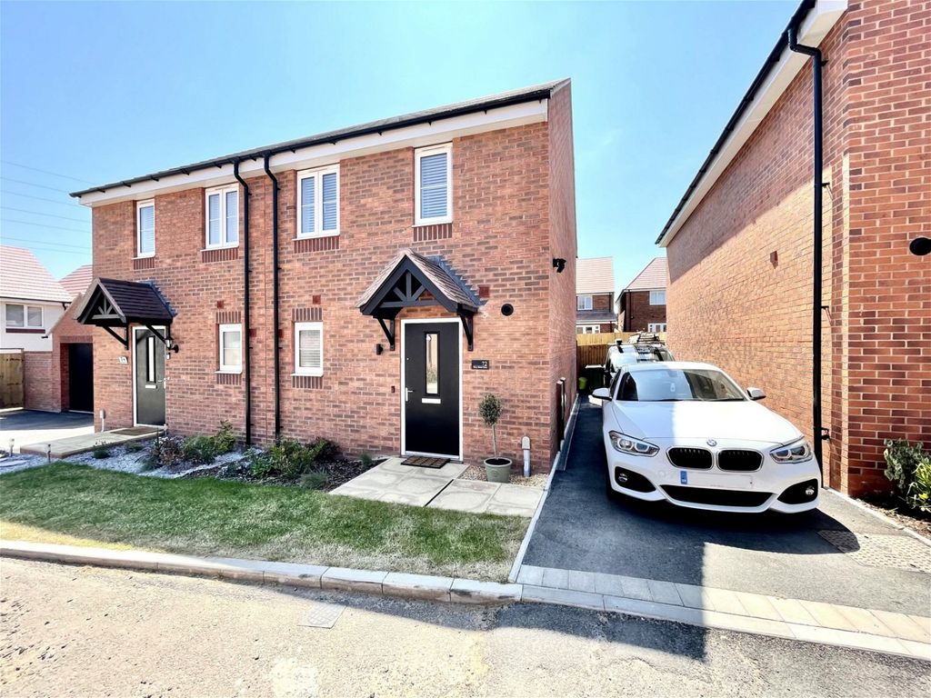 2 bed semidetached house for sale in Henry Baxter Drive, Keresley End