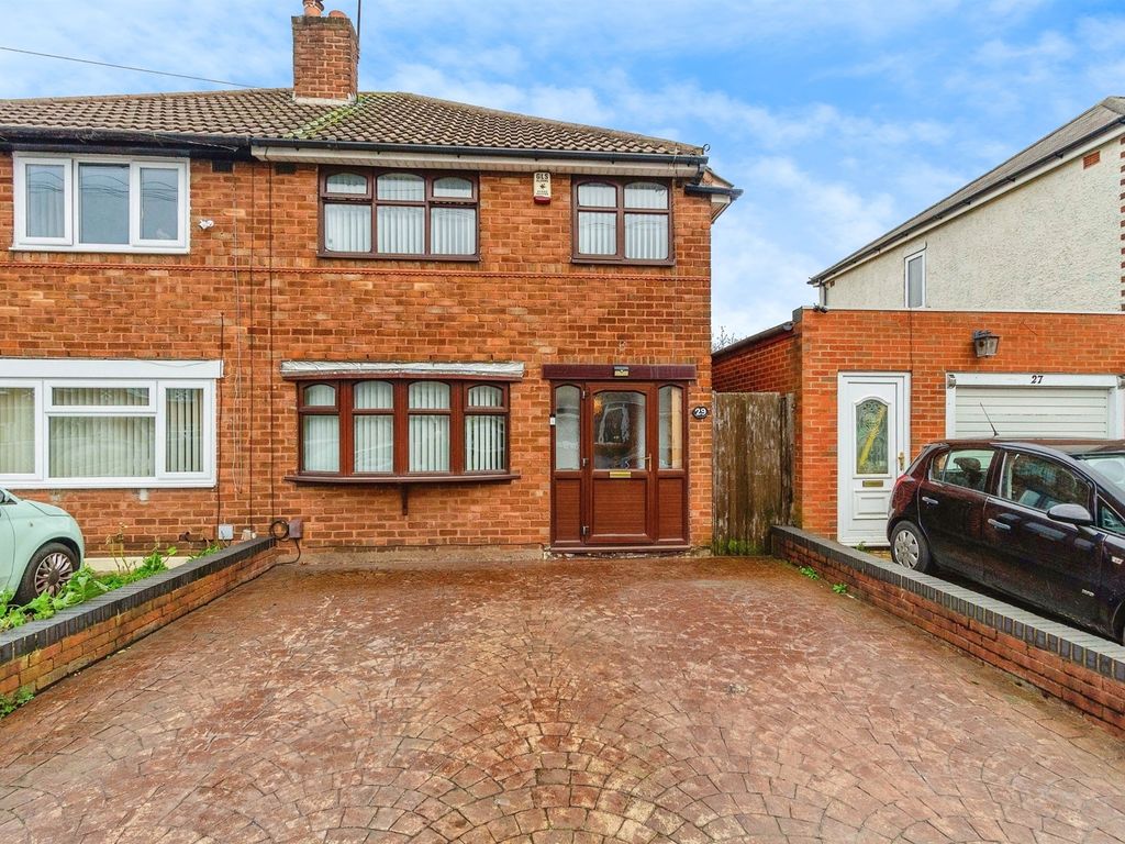 3 bed semidetached house for sale in Charlotte Road, Wednesbury WS10