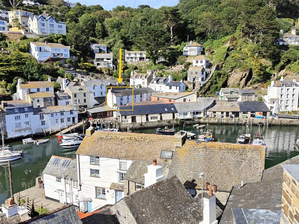 3 bed end terrace house for sale in The Warren, Polperro, Looe PL13, £