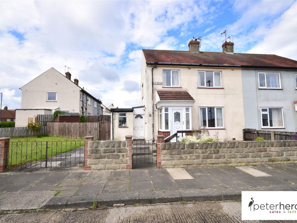 3 bed semidetached house for sale in Elm Drive, Whitburn, Sunderland SR6, £130,000 Zoopla