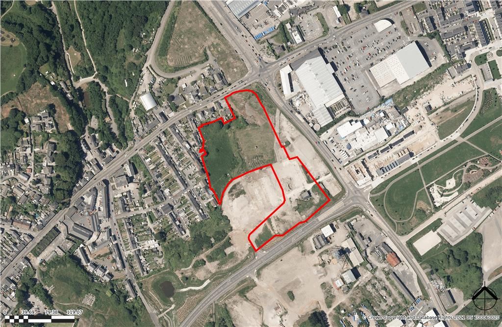 East Hills Mall Map Land For Sale In Residential Development Land, East Hill/ Dudnance Lane,  Pool, Redruth, Cornwall Tr15 - Zoopla