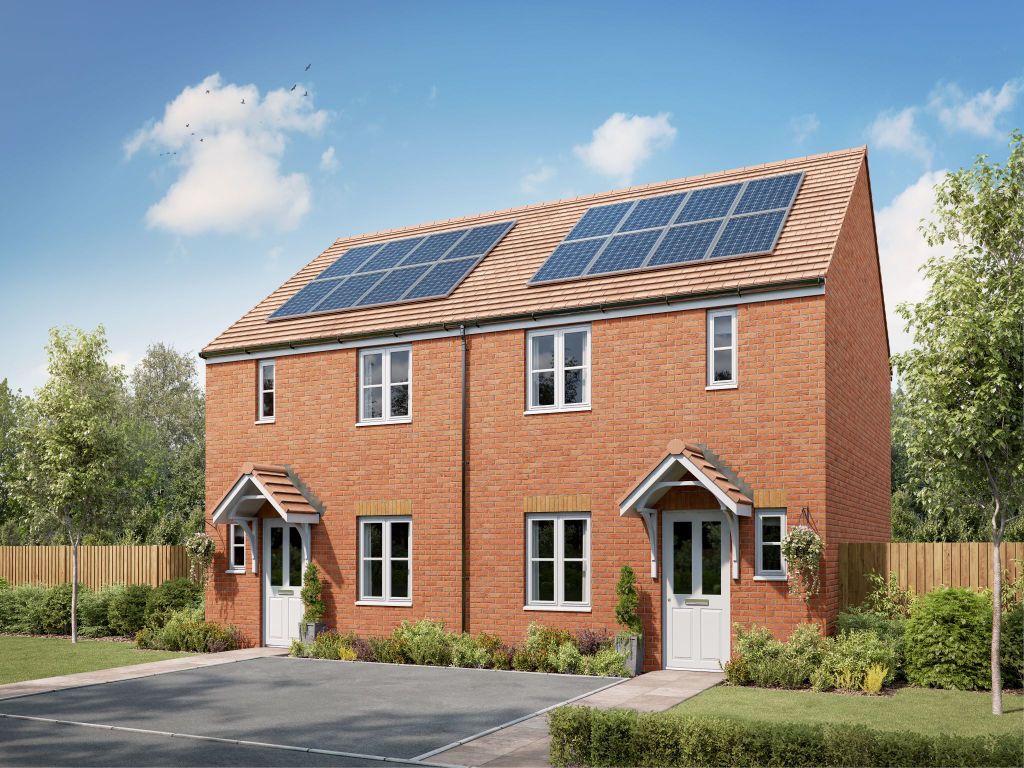 New home, 3 bed semidetached house for sale in "The Danbury" at