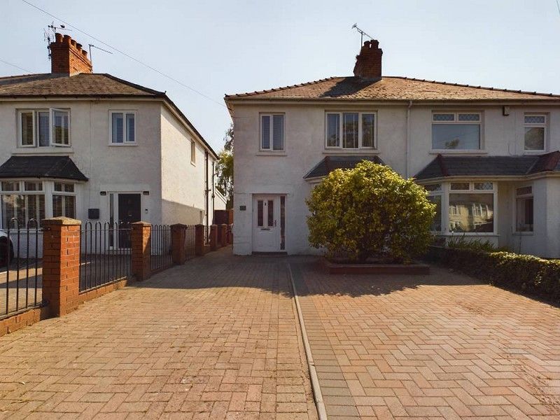 3 bed semidetached house for sale in Pantbach Road, Rhiwbina, Cardiff