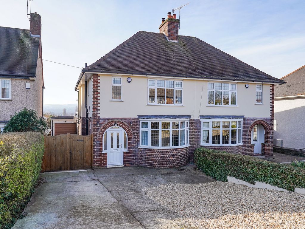 3 bed semidetached house for sale in Brockwell Lane, Chesterfield S40