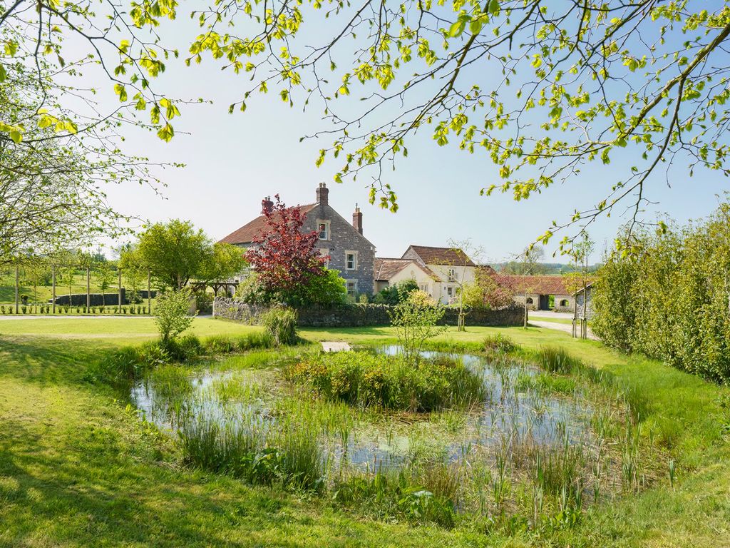 6 bed detached house for sale in West Cranmore, Nr Bruton, Somerset BA4