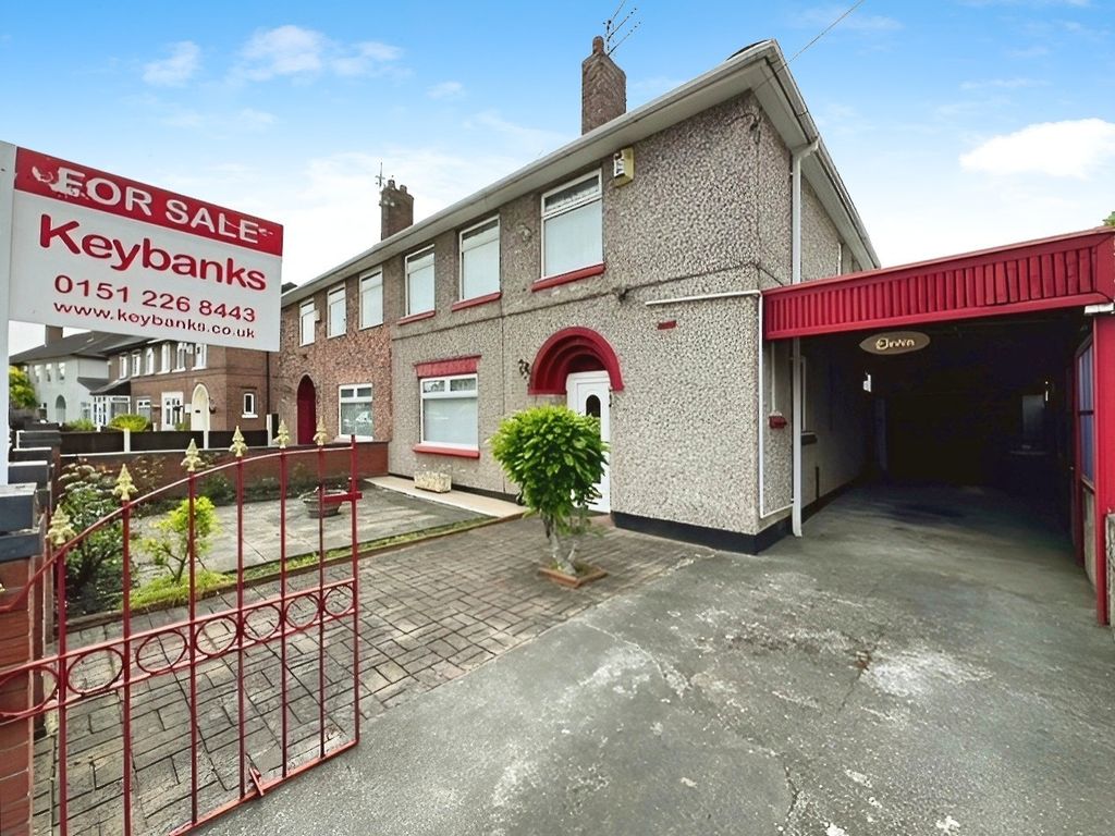 3 bed semidetached house for sale in Halsey Crescent, Liverpool L12, £