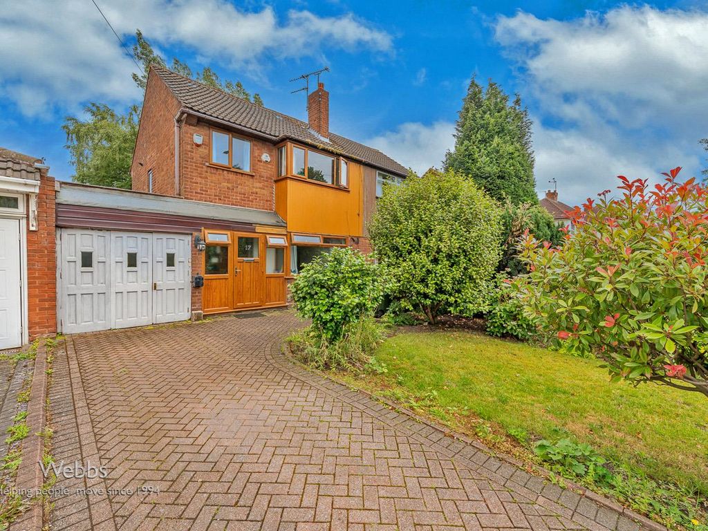 3 bed semidetached house for sale in Lichfield Road, Rushall, Walsall