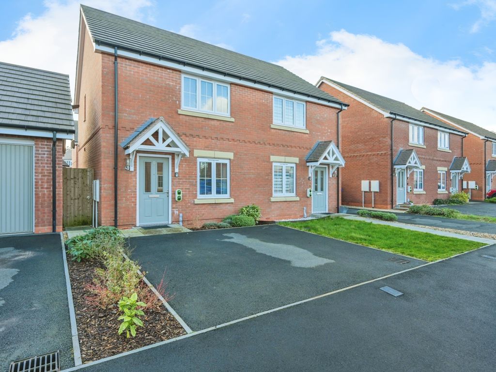2 bed semidetached house for sale in Bayberry Way, Norton Canes