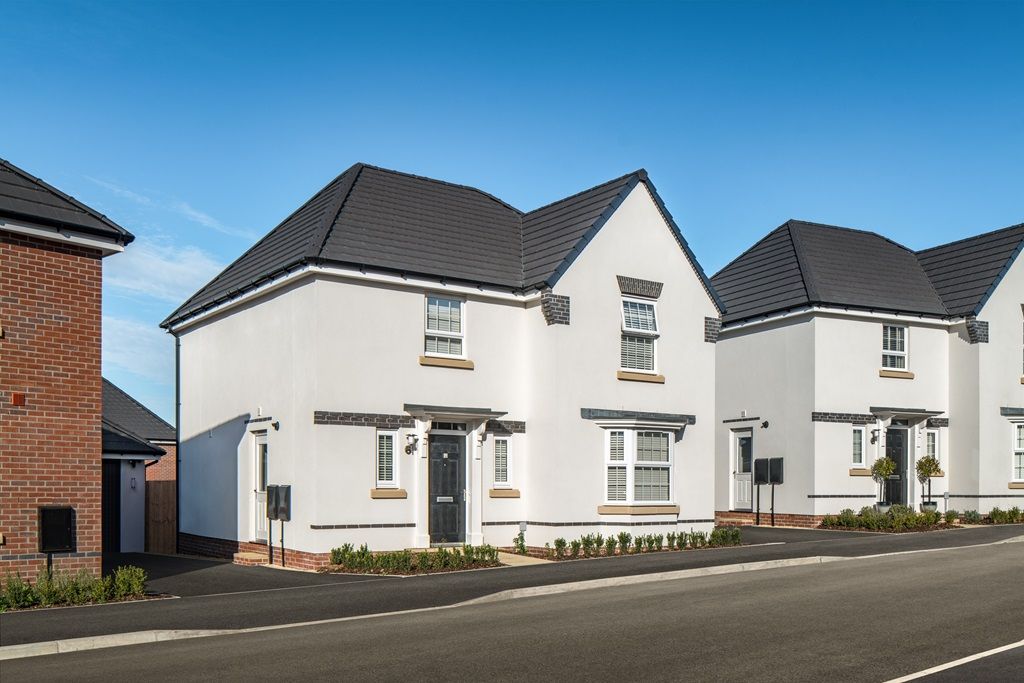New home, 4 bed detached house for sale in "Shenton" at Celyn Close, St