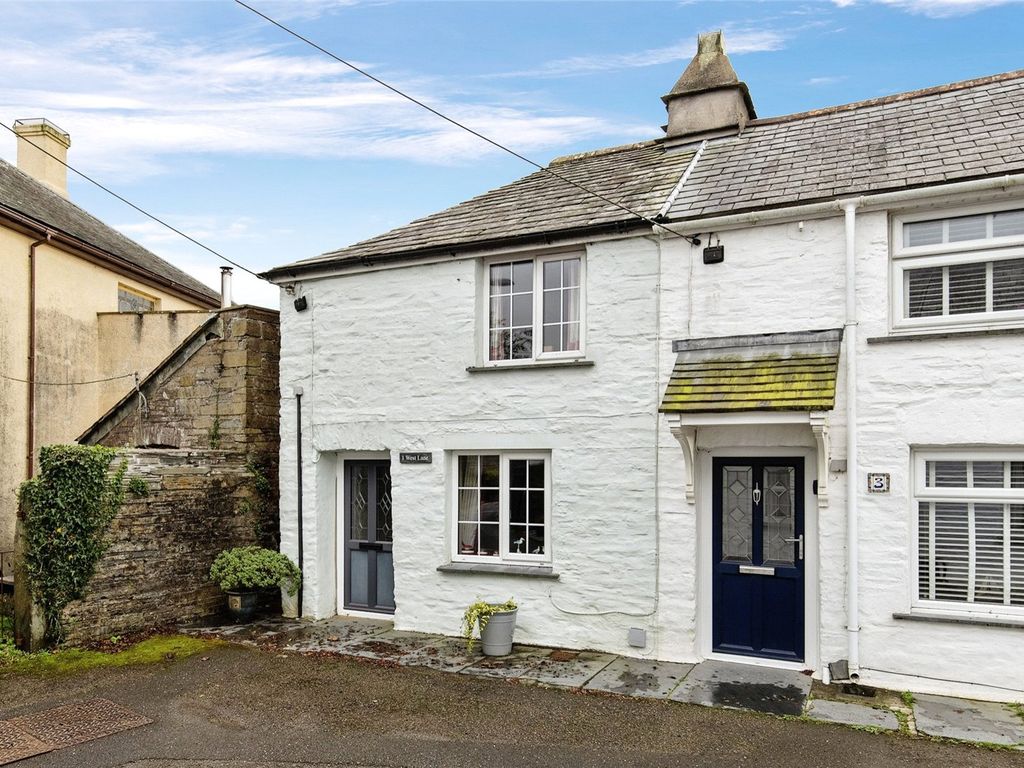 2 bed end terrace house for sale in West Lane, Delabole, Cornwall PL33