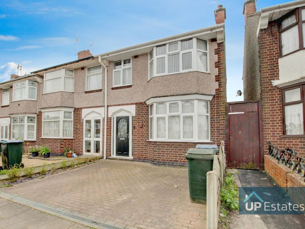 3 bed end terrace house for sale in Glencoe Road, Coventry CV3, £