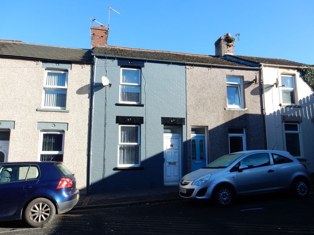 3 bed terraced house for sale in Yeowartville, Workington, Cumbria CA14