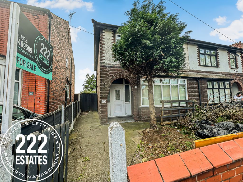 3 bed semidetached house for sale in Orford Road, Warrington WA1, £