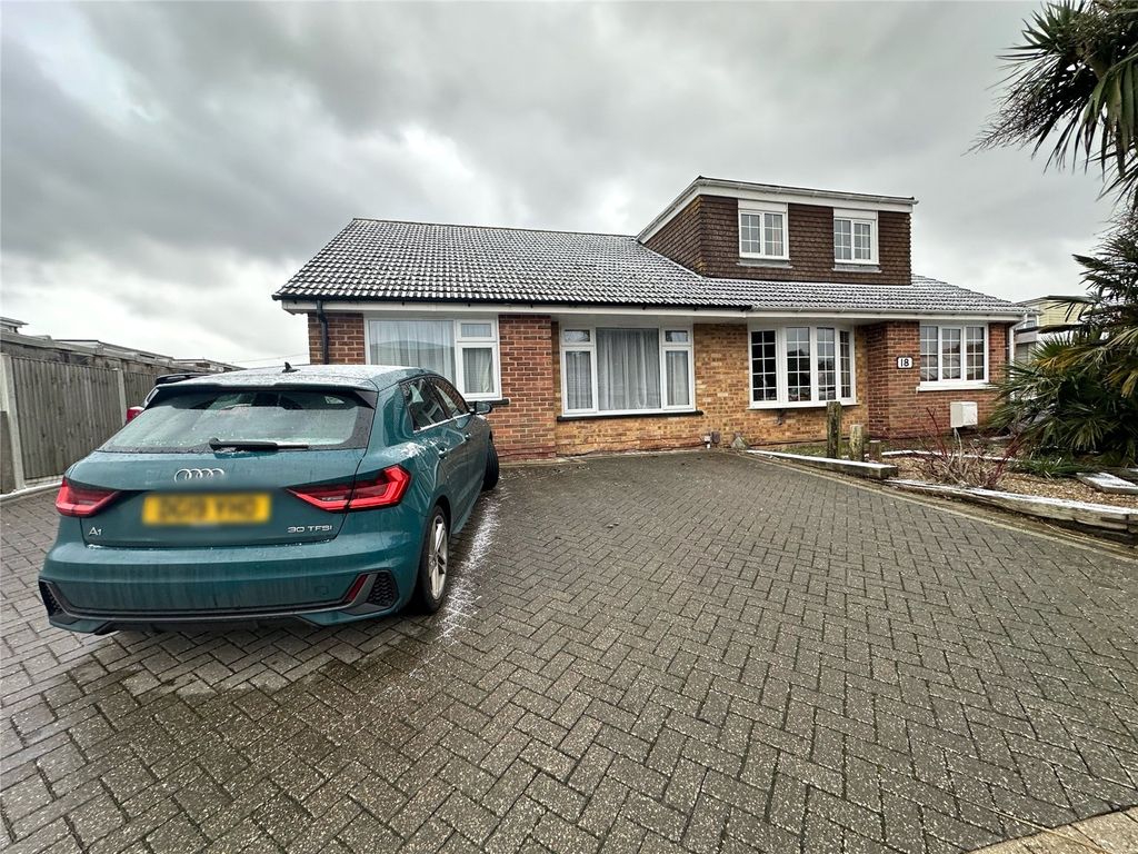 2 bed bungalow for sale in Castle Drive, Whitfield, Dover, Kent CT16, £