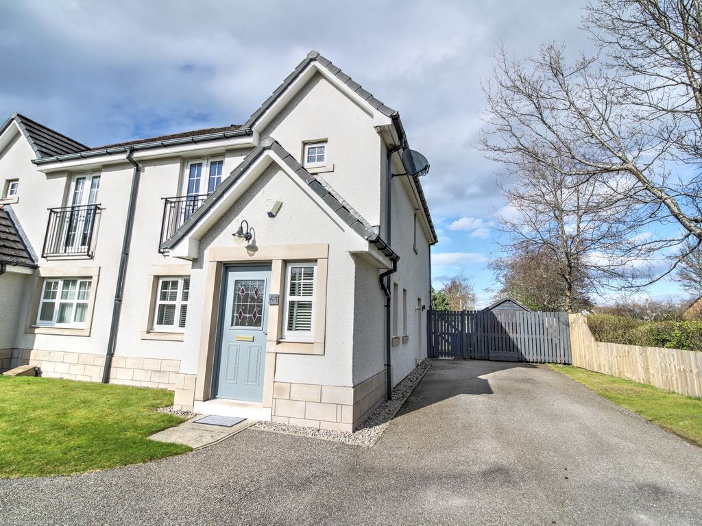 3 bed semidetached house for sale in Woodgrove Drive, Inverness IV2