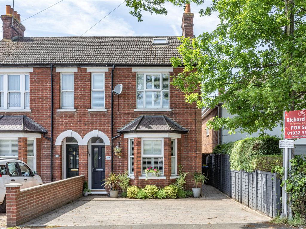 4 bed semidetached house for sale in New Haw Road, Addlestone KT15, £