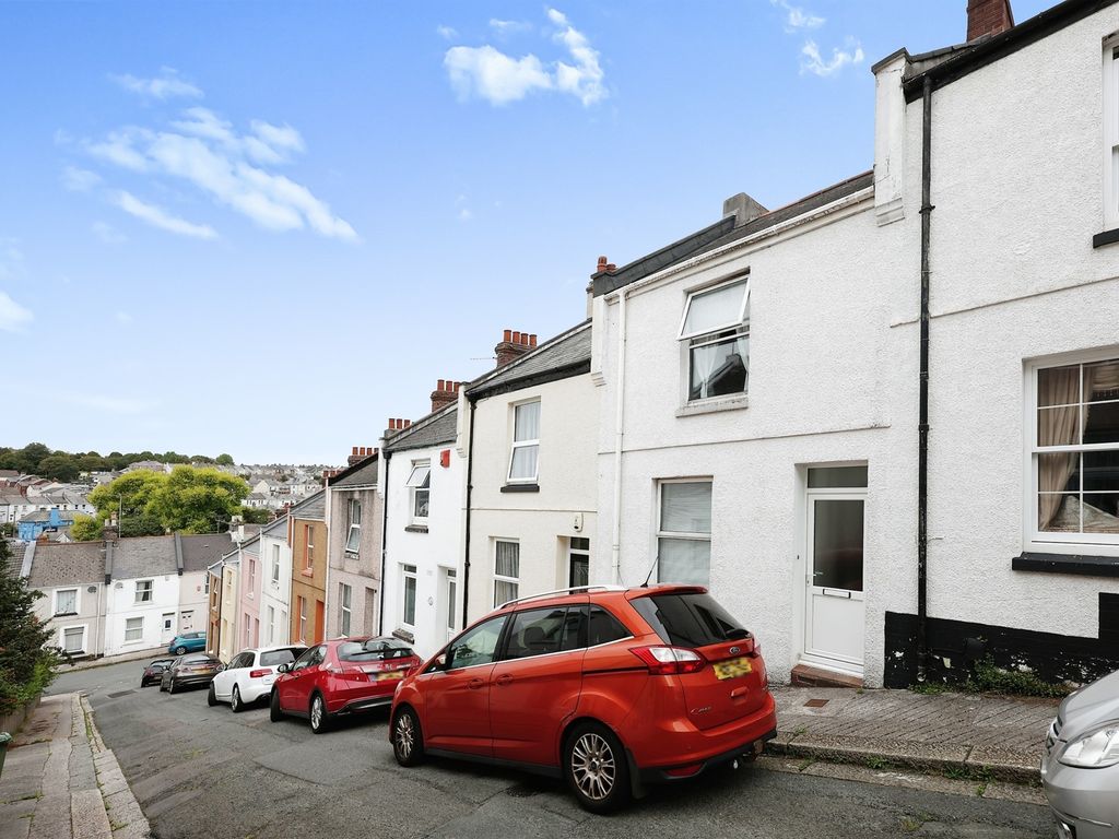 2 bed terraced house for sale in Hornby Street, Plymouth PL2, £140,000