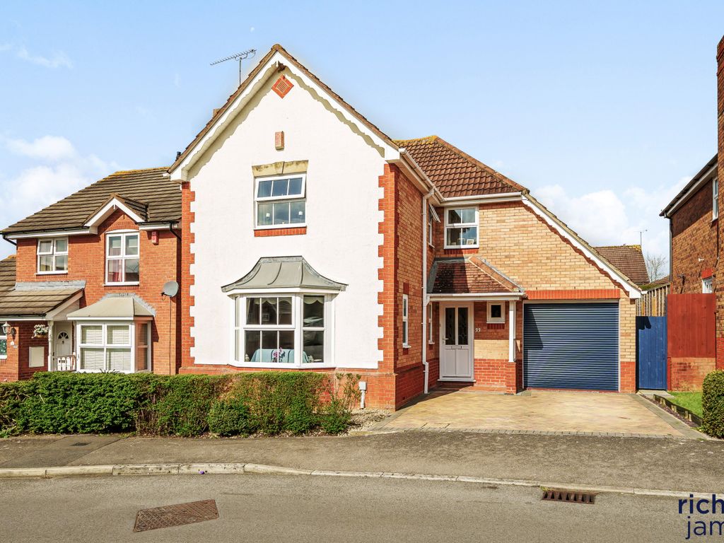 4 bed detached house for sale in Tower Road, Peatmoor, Swindon