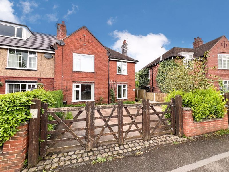 3 bed semidetached house for sale in The Crescent, Leek ST13, £210,000