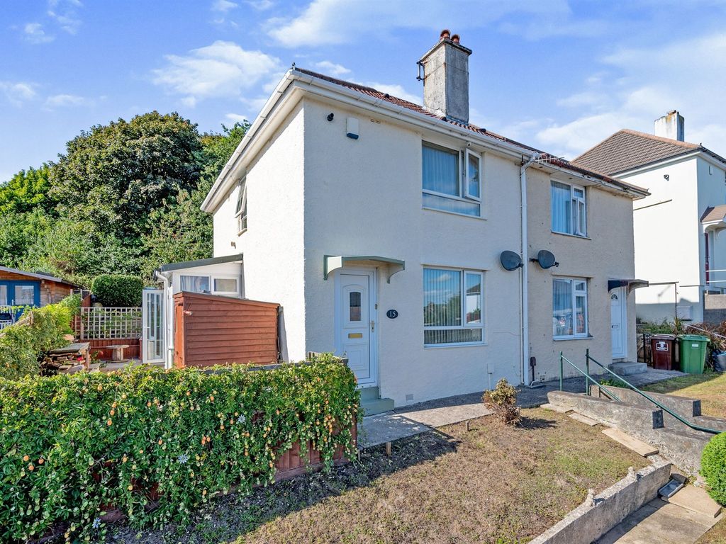 2 bed semidetached house for sale in Efford Lane, Efford, Plymouth PL3