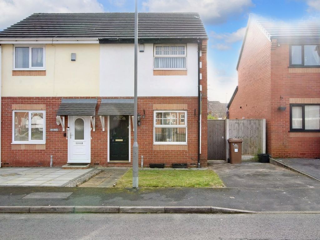 2 bed semidetached house for sale in Bourne Gardens, St Helens WA9, £92,000 Zoopla