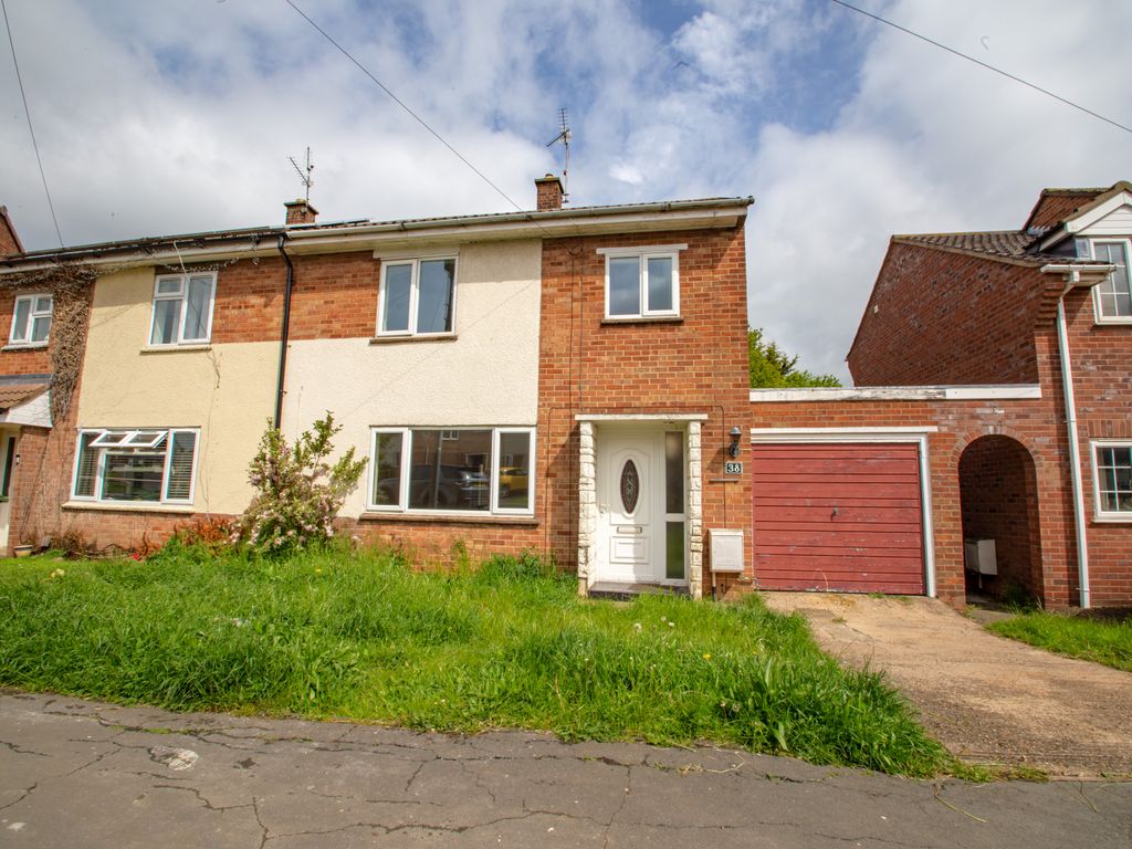 Semidetached house for sale in Tintern Rise, Eye, Peterborough PE6