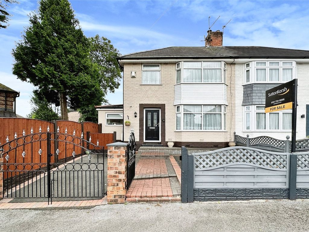 3 bed semidetached house for sale in Glendevon Road, Childwall