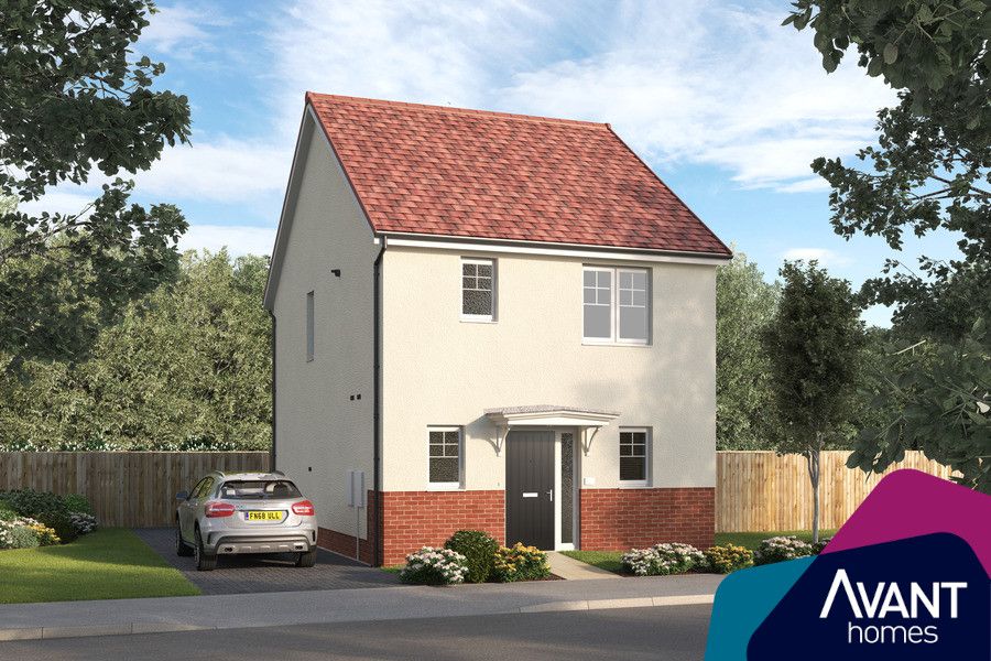 New home, 3 bed detached house for sale in "The Heronstone" at Honister Crescent, East Kilbride