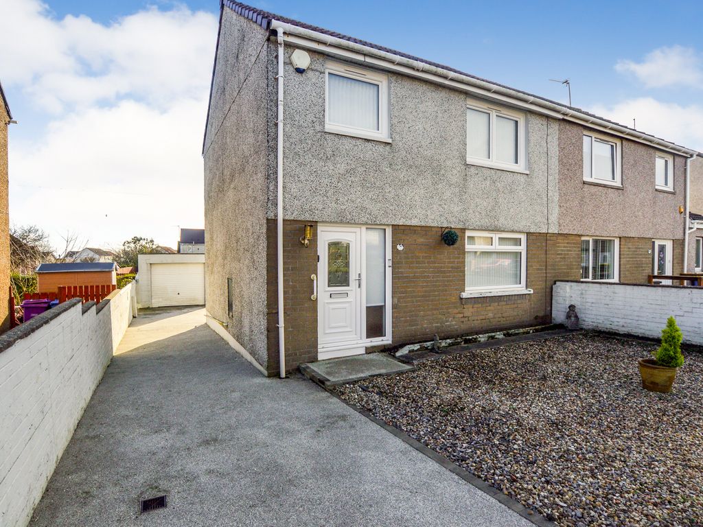 3 bed semidetached house for sale in 10 Shaw Place, Saltcoats KA21, £108,000 Zoopla