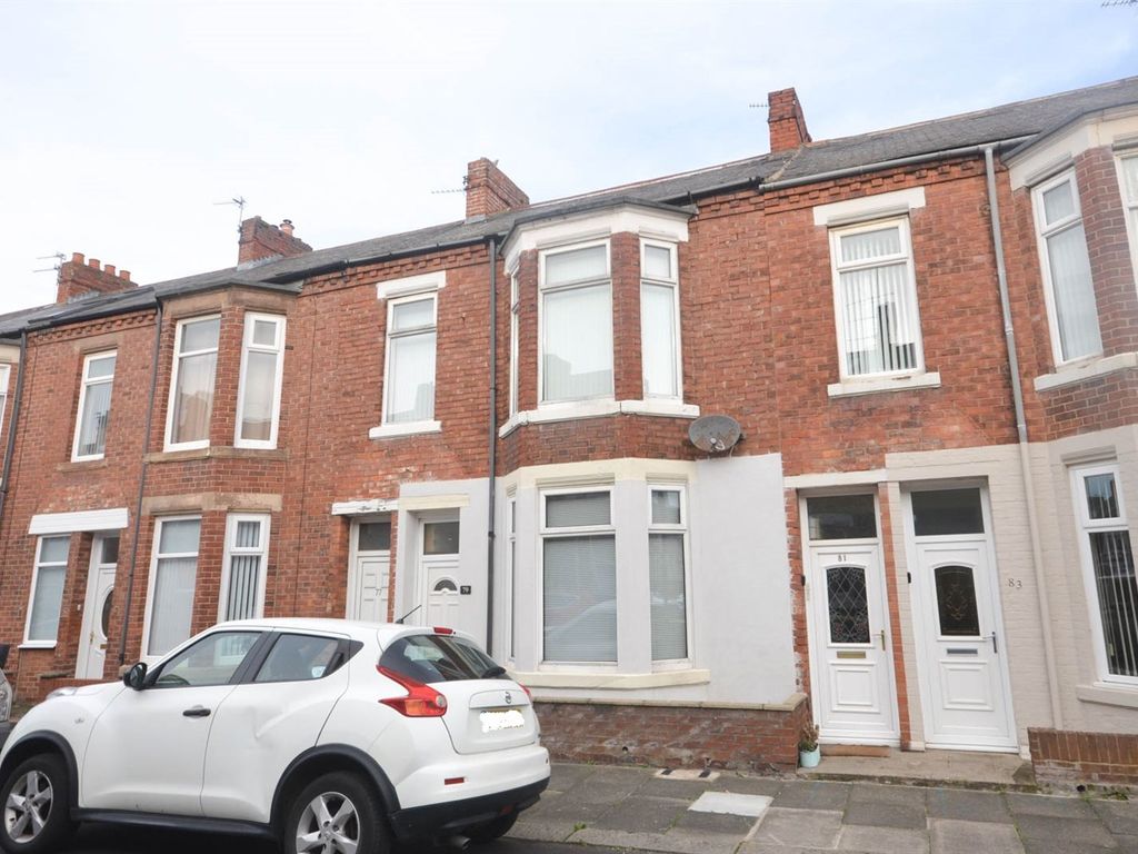 2 bed flat for sale in Coleridge Avenue, South Shields NE33, £60,750