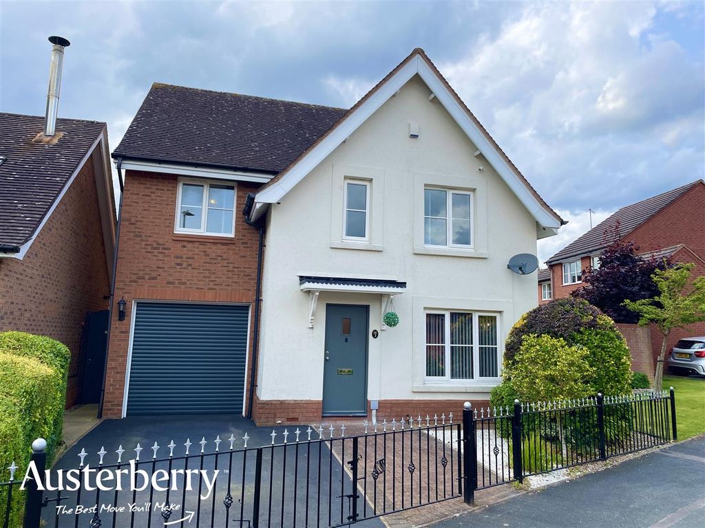 4 bed detached house for sale in Jersey Crescent, Lightwood, Stoke On