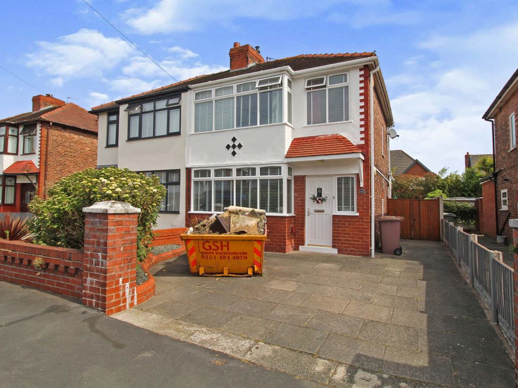 3 bed semidetached house for sale in Queens Drive, St. Helens WA10