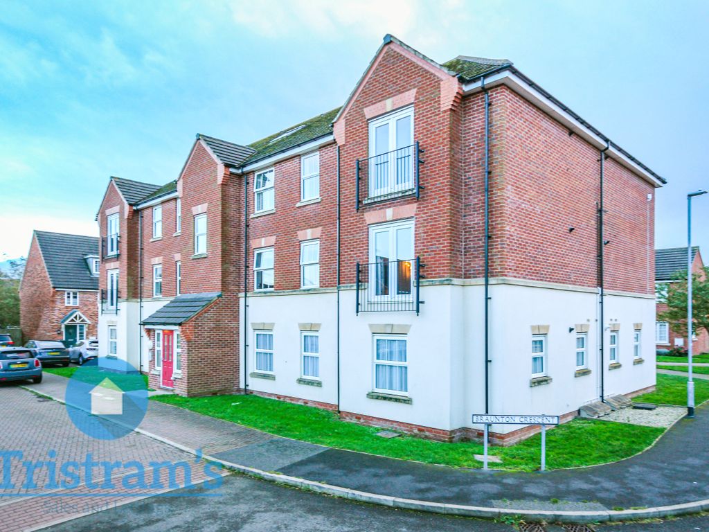 2 bed flat to rent in Braunton Crescent, Mapperley, Nottingham NG3, £