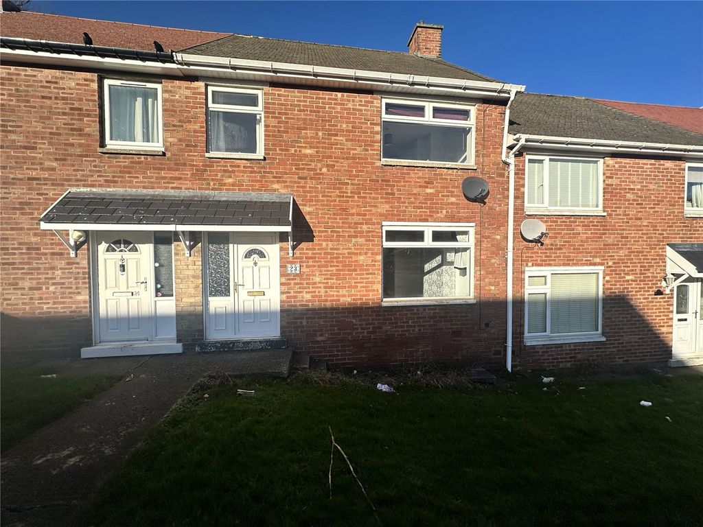 3 bed terraced house for sale in Albion Gardens, Burnopfield NE16, £