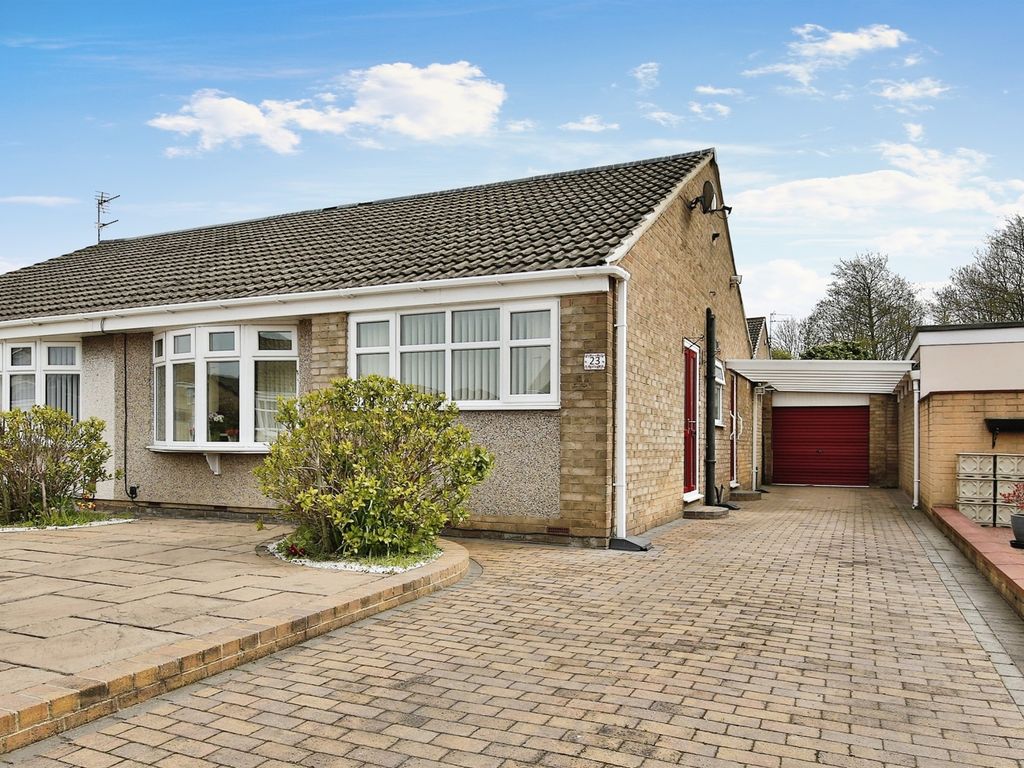 2 bed semidetached bungalow for sale in Burnaby Close, Hartlepool TS25