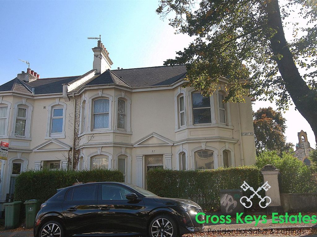 1 bed flat for sale in Stuart Road, Stoke, Plymouth PL1, £100,000 Zoopla