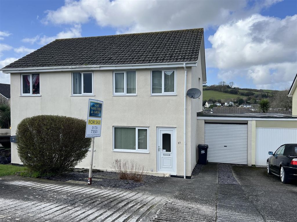 2 bed semidetached house for sale in Old Roselyon Crescent, St. Blazey, Par PL24, £220,000 Zoopla