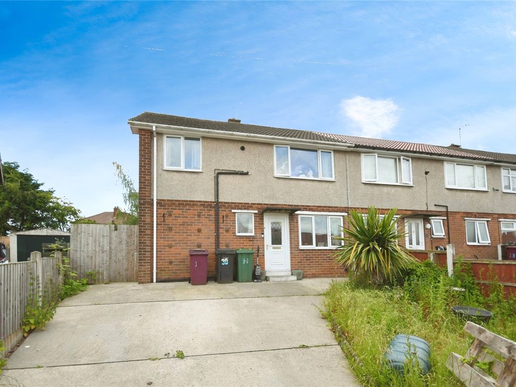 3 bed semidetached house for sale in Hazel Grove, South Normanton