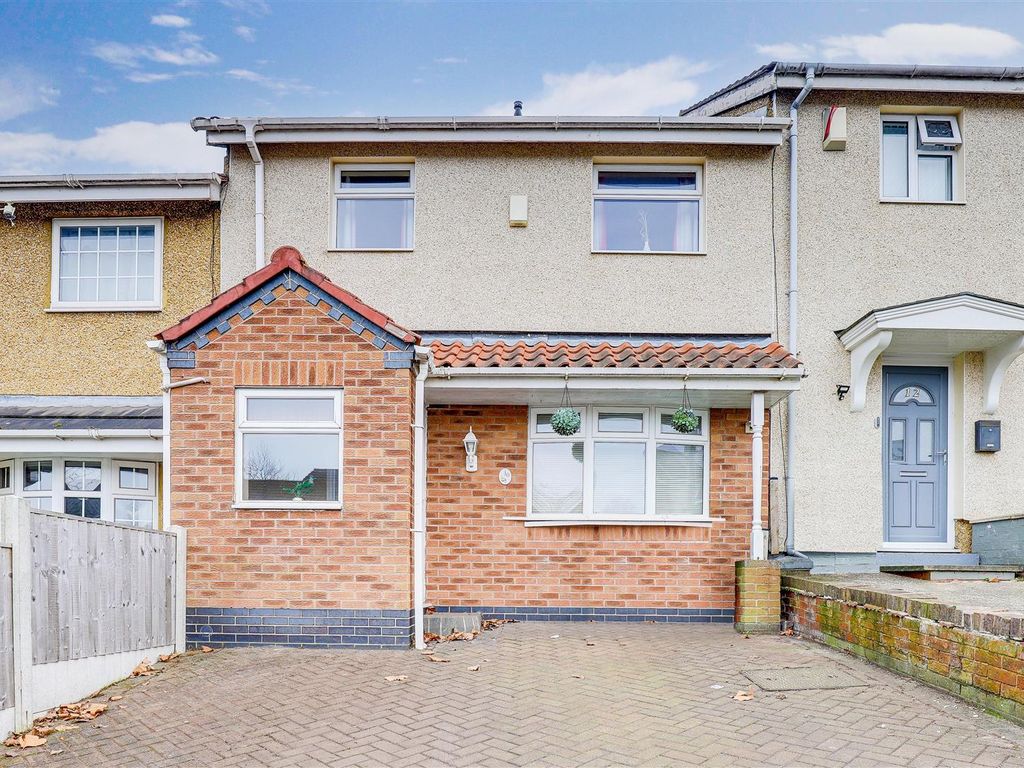 3 bed terraced house for sale in Gardens, Top Valley, Nottinghamshire NG5, £140,000
