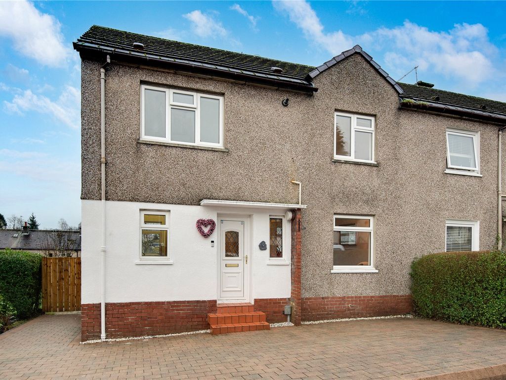 2 bed semidetached house for sale in Oakburn Crescent, Milngavie