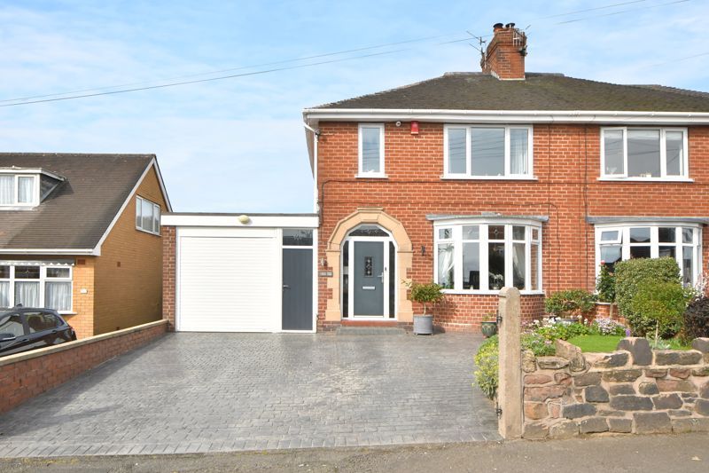 3 bed semidetached house for sale in High Lane, Brown Edge, StokeOn