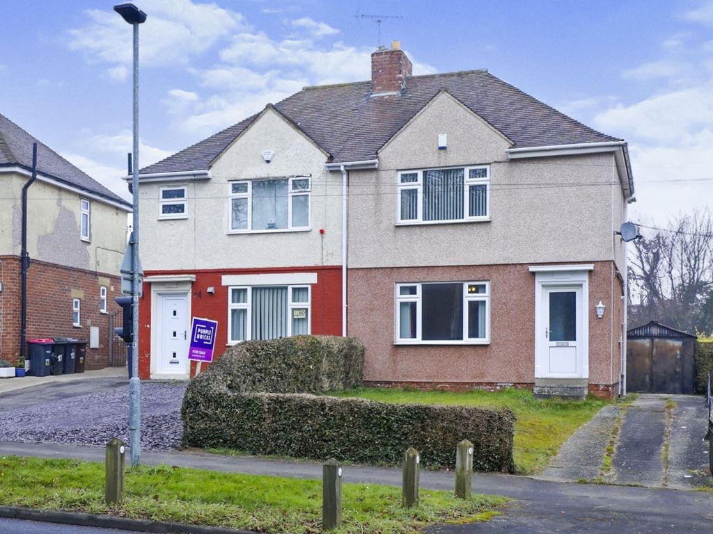 2 bed semidetached house for sale in Dinnington Road, Woodsetts