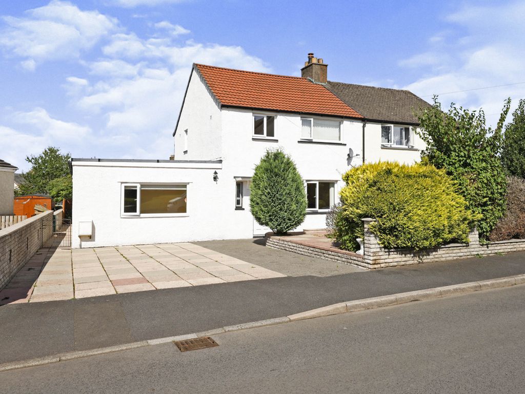 4 bed semidetached house for sale in School Road, Thursby, Carlisle