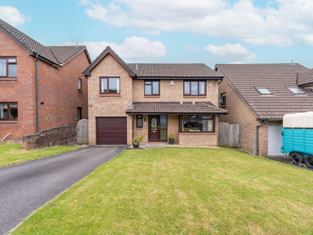 4 bed detached house for sale in St. Michaels Way, Brackla, Bridgend