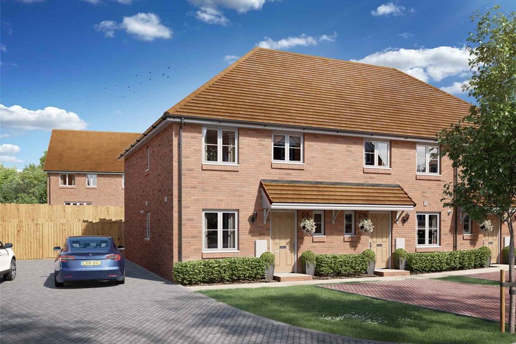 New home, 3 bed end terrace house for sale in "The Fleetham Plot 21