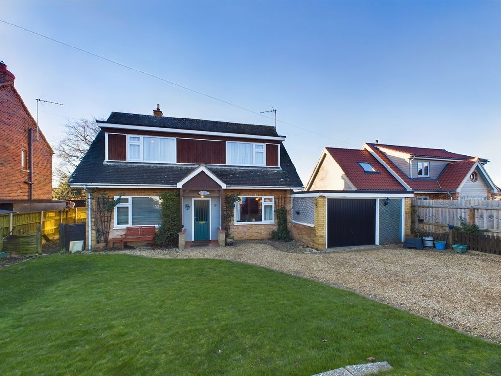 3 bed detached house for sale in Hall Lane, West Winch, King's Lynn