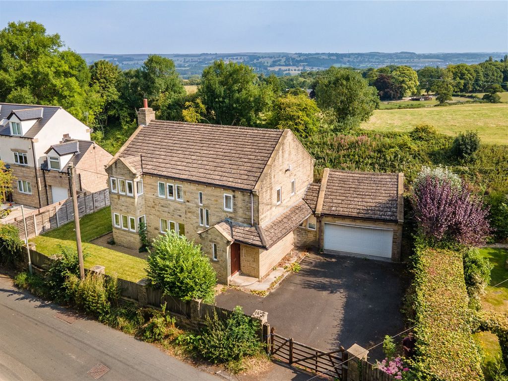 4 bed detached house for sale in Burley Lane, Menston, Ilkley, West