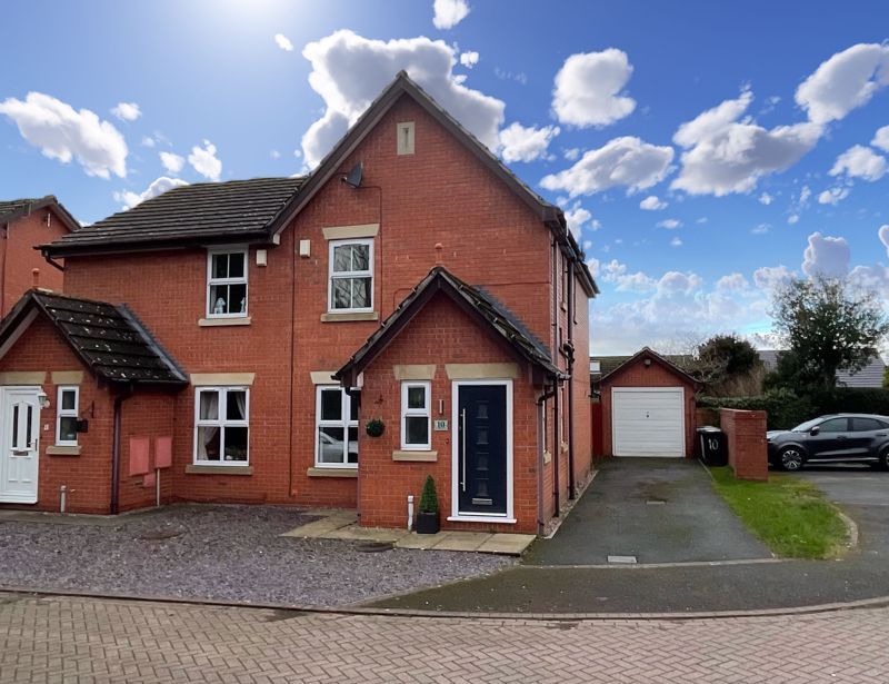 2 bed semidetached house for sale in Park Mills Close, Willaston, Nantwich, Cheshire CW5, £